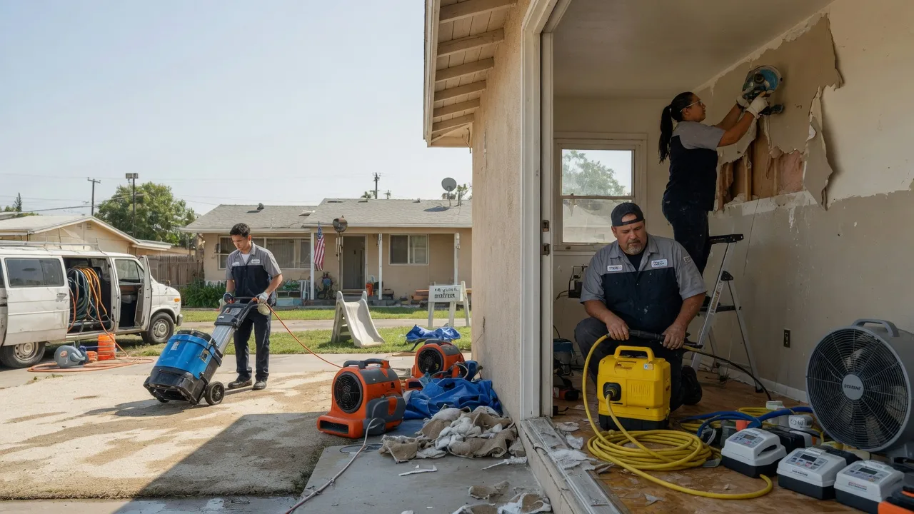 Water Damage Restoration in Bradley, OK near me